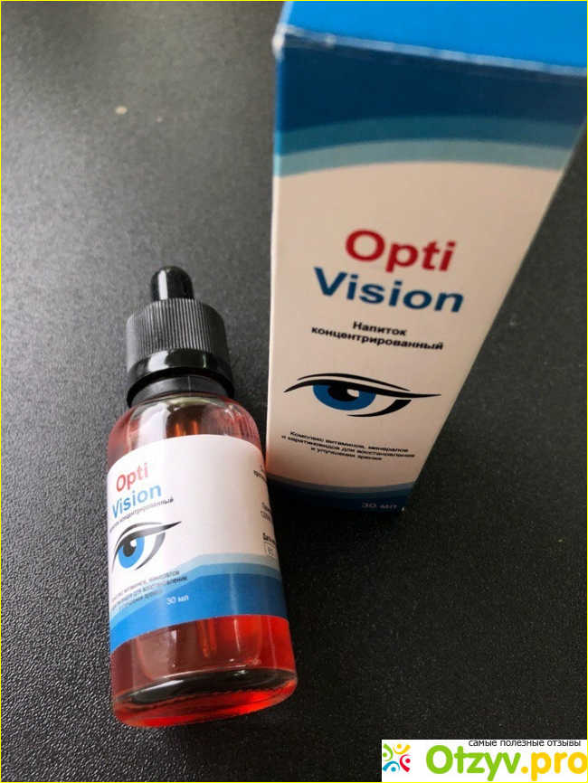 Препарат Optivision (Оптивижн) для здоровья глаз фото1